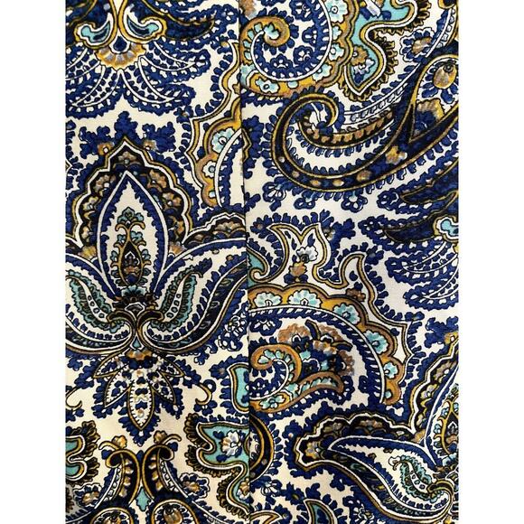J. Crew Dolores Dress in Peacock Paisley Cotton Silk Size 2 - Picture 10 of 10